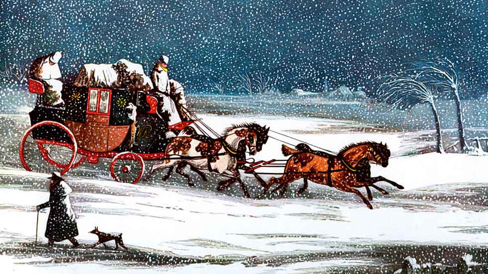 25 free things to do in December horse and carriage snow